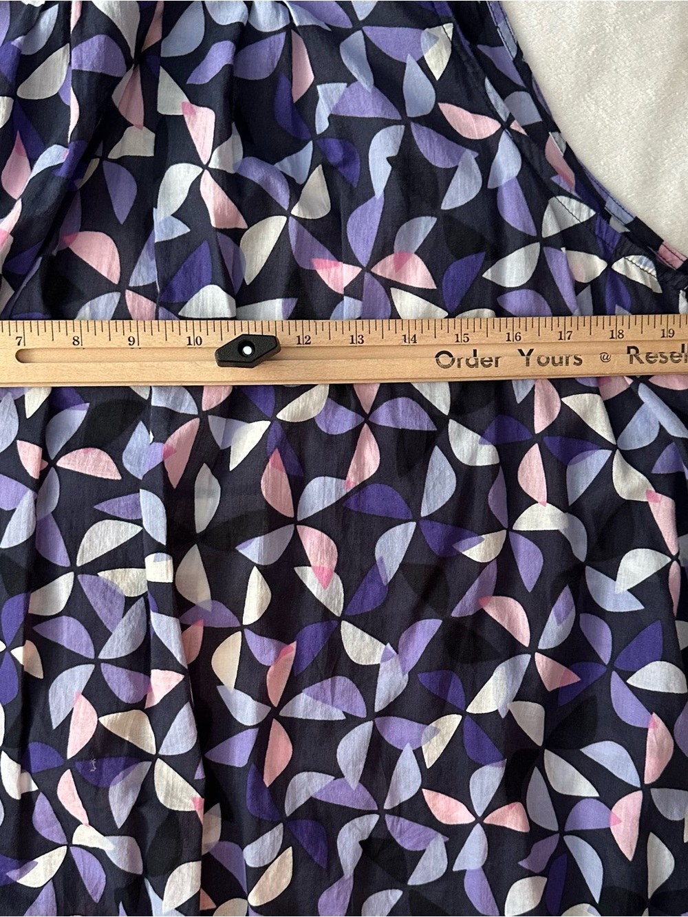 Kate Spade New York Cotton Sleeveless Tie Open Back Mini Cover Up Summer Dress S - Picture 4 of 7